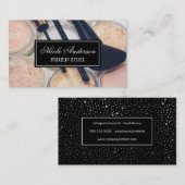 Carte De Visite Kit maquillage | Artiste de maquillage (Devant / Derrière)