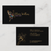 Carte De Visite Kit maquillage papillon (Devant / Derrière)