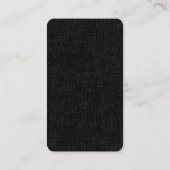 Carte De Visite Kit tambour tambour bande élégante (Dos)