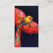 Carte De Visite Kite de Dragon Rouge (Dos)