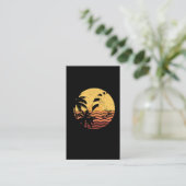 Carte De Visite Kitesurf Surfer (Debout devant)