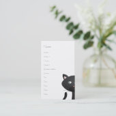 Carte De Visite Kitty à Paris (Debout devant)