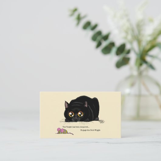 Carte De Visite Kitty Butt - Abri Secourt (Debout devant)