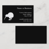 Carte De Visite Kiwi Bird (Devant / Derrière)