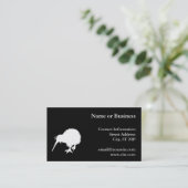 Carte De Visite Kiwi Bird (Debout devant)