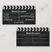 Carte De Visite klap bioscoop (Devant / Derrière)