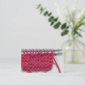 Carte de visite Knits artisanaux (Debout devant)