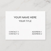 Carte De Visite Koala Bear Funny (Dos)