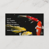 Carte De Visite ©Koi Fish Pond Design Entretien de construction (Dos)