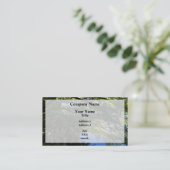 Carte De Visite Koi Pond (Debout devant)