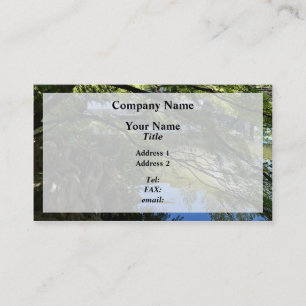 Carte De Visite Koi Pond