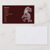 Carte De Visite Kokopelli (Devant / Derrière)