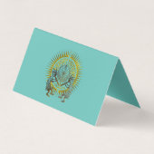 Carte De Visite Kokopelli Duo - Homme Dans Le Maze - Soleil 1 (Dos)