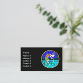 Carte De Visite Kokopelli sous les étoiles (Debout devant)