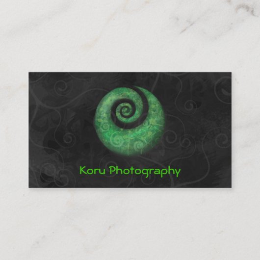 Carte De Visite Koru Photographie (Devant)
