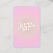 Carte De Visite Kpop Idol Anniversaire Fancafe Style Photocarte pe (Dos)