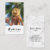 Carte de visite Kraft Guide d'aventure dans les mo (Devant / Derrière)