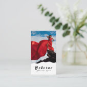 Carte de visite Kraft Rocky Mountain Adventure Gui (Debout devant)