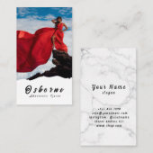 Carte de visite Kraft Rocky Mountain Adventure Gui (Devant / Derrière)