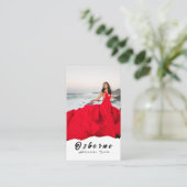 Carte de visite Kraft Rocky Mountain Adventure Gui (Debout devant)