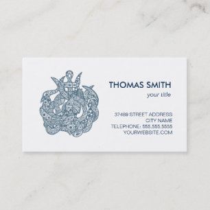 Carte De Visite Kraken le monstre de mer