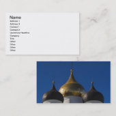 Carte De Visite Kremlin de Pskov et cathédrale de la Trinité (Devant / Derrière)