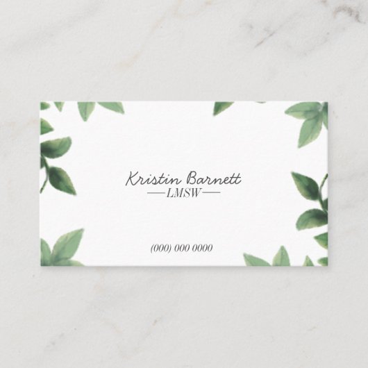 Carte De Visite Kristin (Devant)