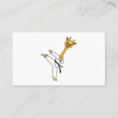 Carte De Visite Kung Fu giraffe (Dos)