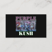 CARTE DE VISITE KUSH VIOLET (Dos)