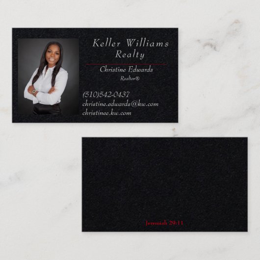 Carte de visite KW (Devant / Derrière)