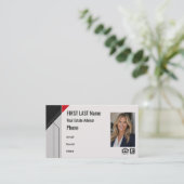 Carte De Visite KW Legacy Angle RdGryBlk (Debout devant)