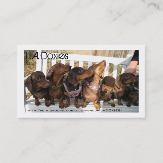 Carte De Visite L.A.Doxies [napoléon] (Devant)