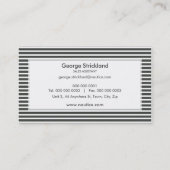 CARTE DE VISITE :: l rayé 26 (Dos)