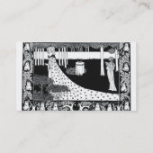 Carte De Visite La Beale Isoud chez le Gard joyeux, illustration (Dos)