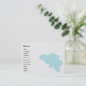 Carte De Visite La Belgique - potelée (Debout devant)