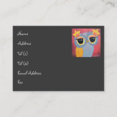 Carte De Visite La belle d'orchidée (Dos)