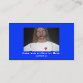 CARTE DE VISITE LA BÉNÉDICTION (Dos)