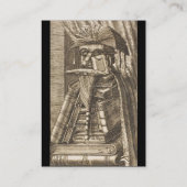 CARTE DE VISITE LA BIBLIOTHÈQUE (Dos)