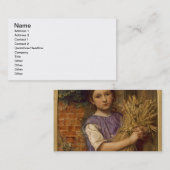 Carte De Visite "La bonne récolte de 1854", 1854 (Devant / Derrière)