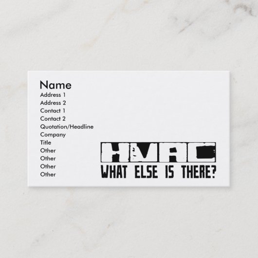 Carte De Visite La CAHT quoi encore y a il ? (Devant)