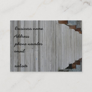 Carte De Visite La Carte-Personnaliser d'affaires de dock il !