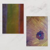 CARTE DE VISITE LA CHALEUR (Devant / Derrière)