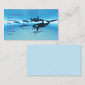 Carte De Visite La chasse (Devant / Derrière)