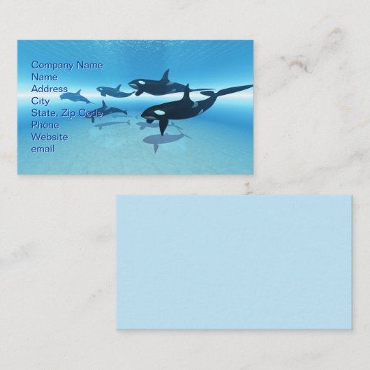 Carte De Visite La chasse (Devant / Derrière)