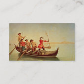 Carte De Visite La chasse à canard (Dos)