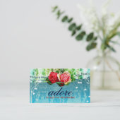 Carte De Visite La CHROMATOGRAPHIE GAZEUSE adorent dans le bleu de (Debout devant)