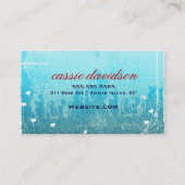 Carte De Visite La CHROMATOGRAPHIE GAZEUSE adorent dans le bleu de (Dos)