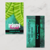 Carte De Visite La CHROMATOGRAPHIE GAZEUSE | le Heat de Miami (Devant / Derrière)