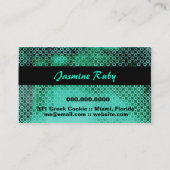 Carte De Visite La CHROMATOGRAPHIE GAZEUSE | le Heat de Miami (Dos)