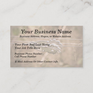 Carte De Visite La clôture des 40 derniers